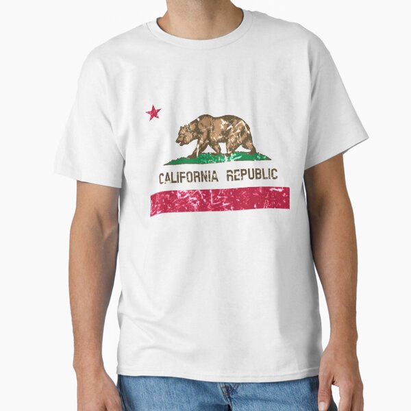 Item preview, California Republic State Flag Distressed Vintage designed and sold by teachertees.