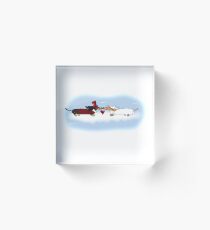 Wedding Dachshunds Acrylic Block