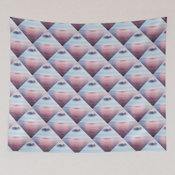 Item preview, Forged By The Sea Ocean Tessellation Art 37 designed and sold by Shape-And-Color.