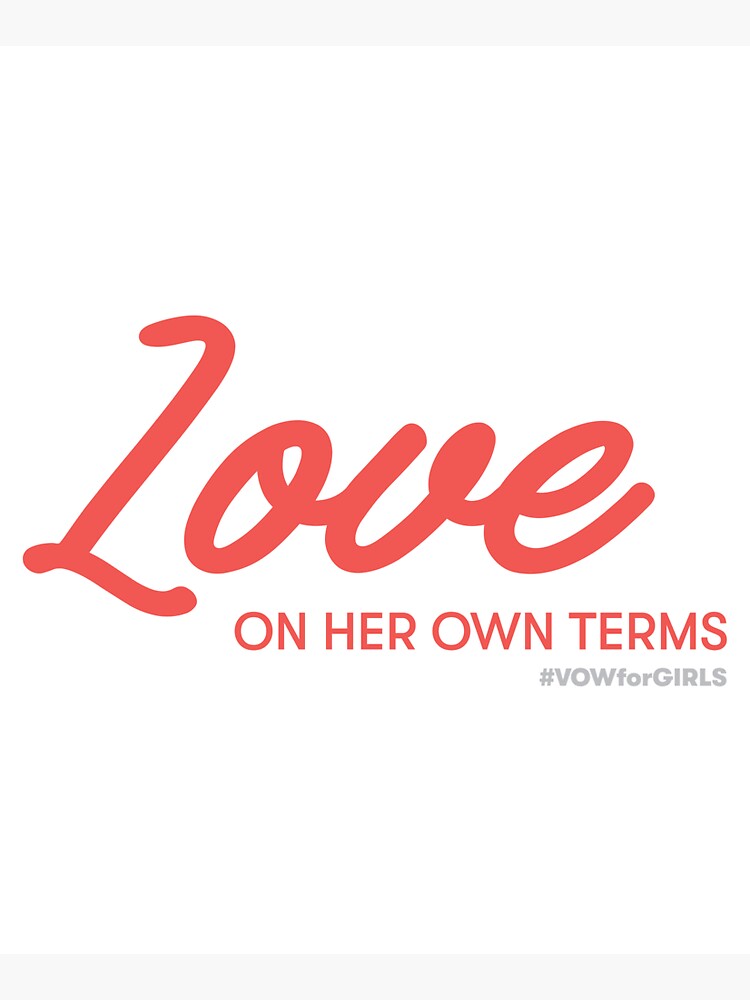 Thumbnail 5 of 5, Tote Bag, Love On Her Own Terms (Grapefruit Color) designed and sold by VOWforGirls.