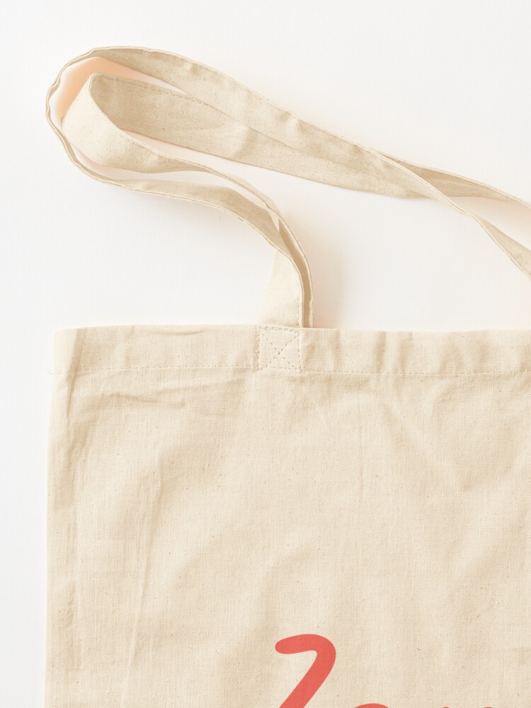 Thumbnail 3 of 5, Tote Bag, Love On Her Own Terms (Grapefruit Color) designed and sold by VOWforGirls.