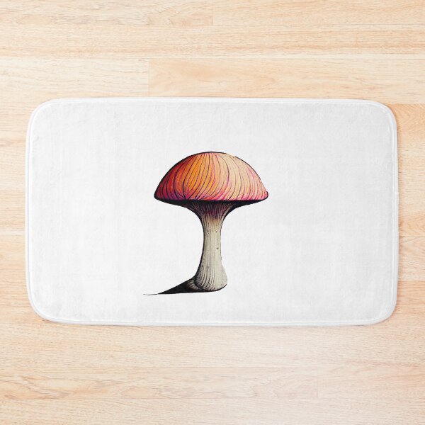 Item preview, hallucinogenic mushroom line art psychedelic designed and sold by arrogantdesign.
