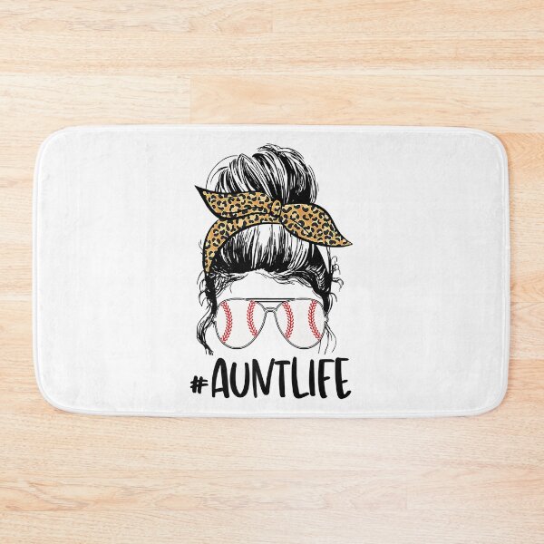 Item preview, Baseball Aunt Messy Bun Auntie Life Messy Bun Mothers Day designed and sold by MichelSorour.