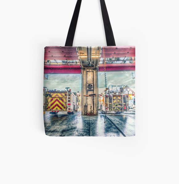 Firehall All Over Print Tote Bag