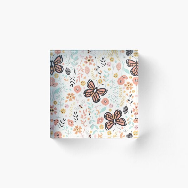 Item preview, Patrón de mariposa sin costuras designed and sold by OneClothesCo.
