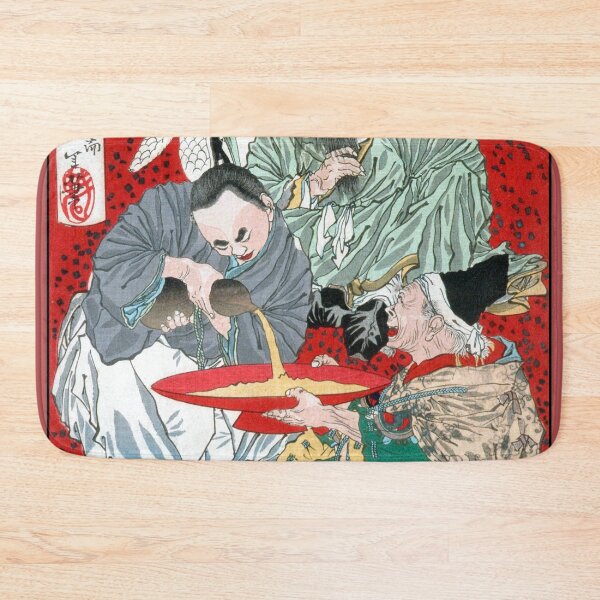 Item preview, Tobosaku, Miura Daisuke Yoshiaki, and the Son of Urashima Taro Drinking Wine  designed and sold by TeeARTHY.