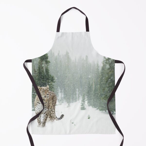Item preview, Leopard In A Snowy Forest designed and sold by Taceo10.