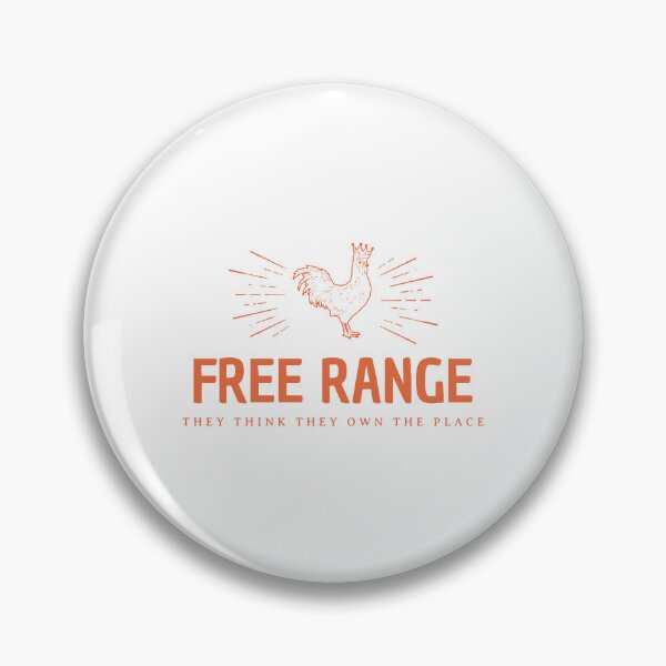 Item preview, Free Range Chicken Royalty designed and sold by thesalleyhouse.