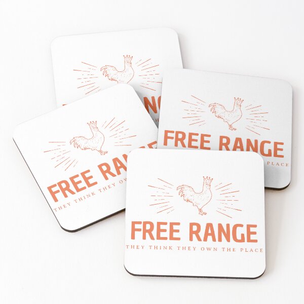 Item preview, Free Range Chicken Royalty designed and sold by thesalleyhouse.