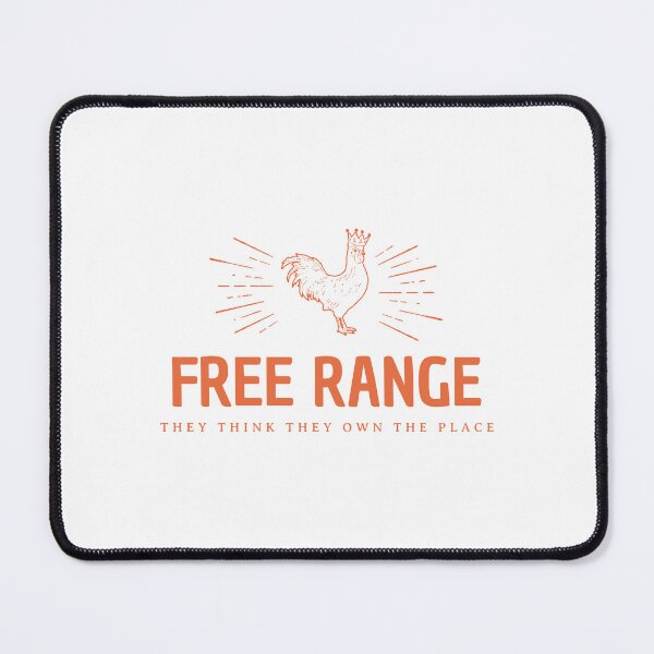Item preview, Free Range Chicken Royalty designed and sold by thesalleyhouse.