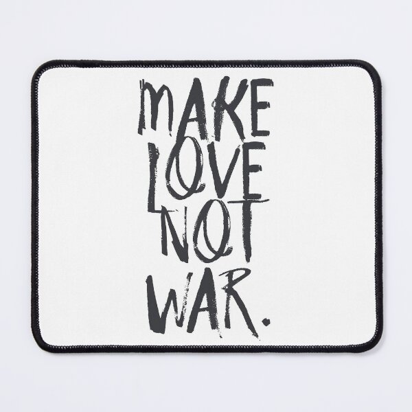 Item preview, Make Love Not War Peace World designed and sold by Carabadi.
