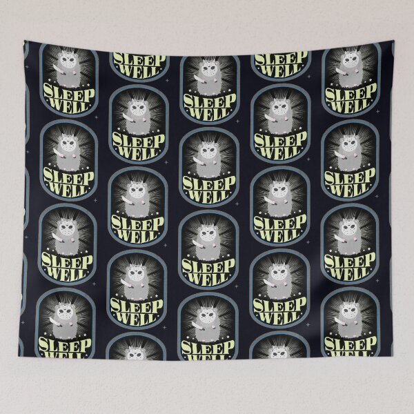 Item preview, Funny Insomnia Horror Sheep With Mask, Sleep Humor designed and sold by madtoyman.