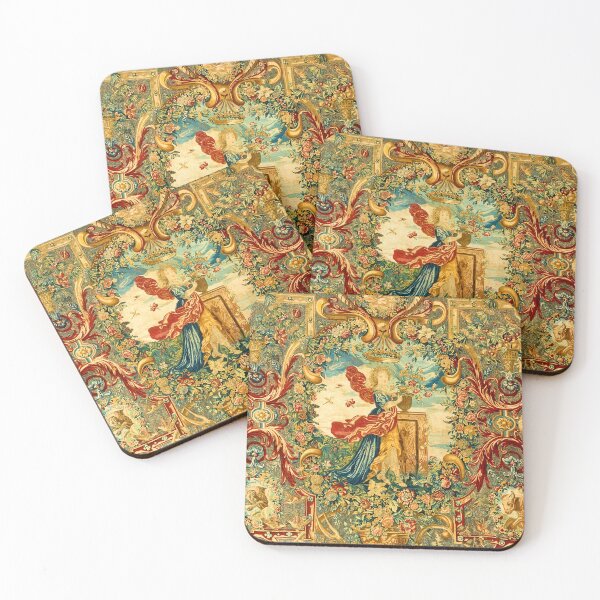 Item preview, 1. Seasons and Elements (Spring) (set of four) (1683) Charles Le Brun designed and sold by unsung.art [].