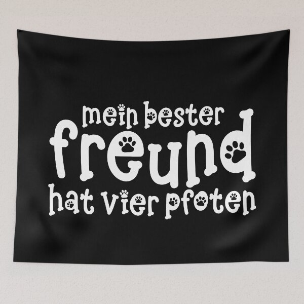 Item preview, my best friend has four paws designed and sold by dog-shirt.