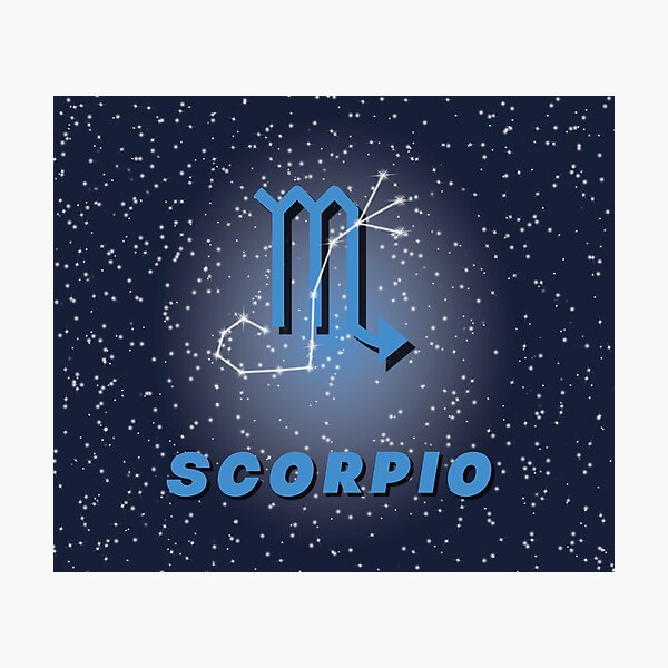 Item preview, Scorpio zodiac sign (The Scorpion) designed and sold by GregDesign.