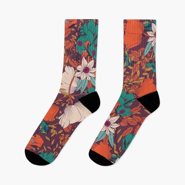Item preview, Patrón de flores de colores designed and sold by OneClothesCo.