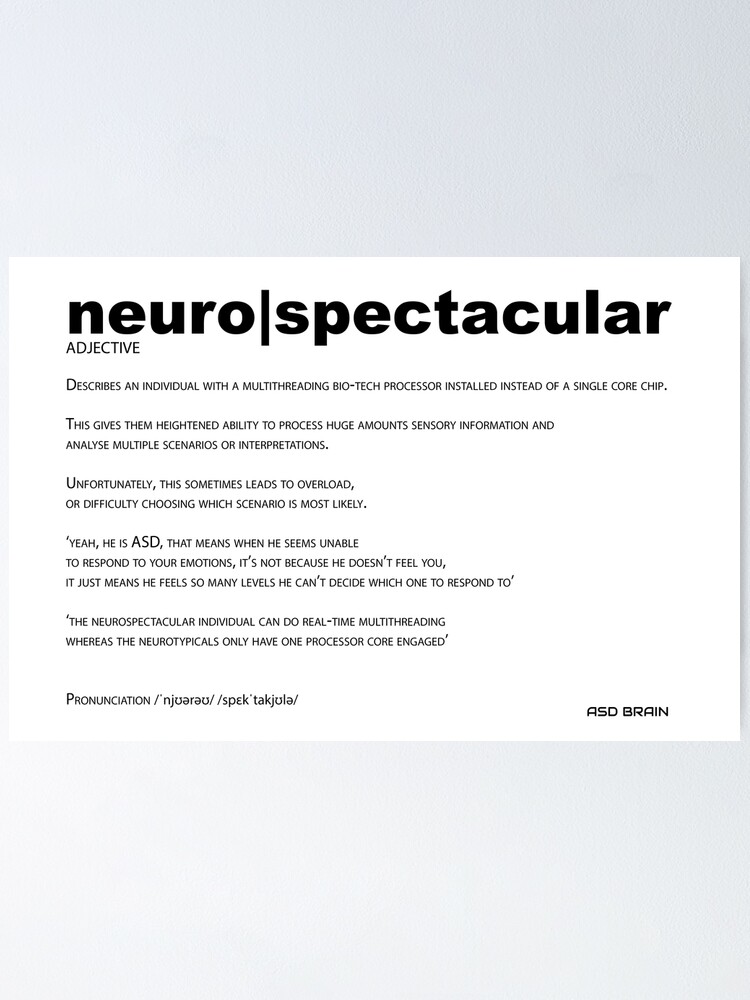 Neuro Spectacular Definition Male Black Text Poster For Sale By neuro-spectacular-definition-male-black-text-poster-for-sale-by