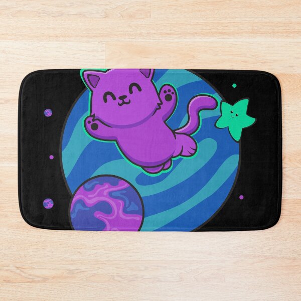 Item preview, Space Cat - Cute Cat - Cute - Kawaii - Retro - Cat Art designed and sold by minstore.