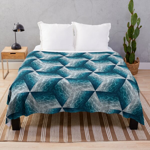 Item preview, Forged By The Sea Ocean Tessellation Art 41 designed and sold by Shape-And-Color.