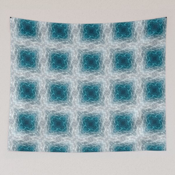 Item preview, Forged By The Sea Ocean Tessellation Art 44 designed and sold by Shape-And-Color.