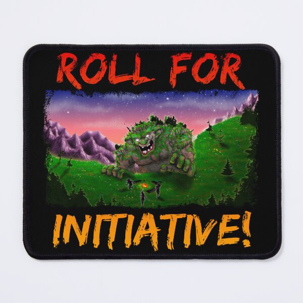 Artikelvorschau, Rollen Sie für die Initiative! - Troll: Verzweifelt (Feuer) entworfen und verkauft von CascadeCrisis.