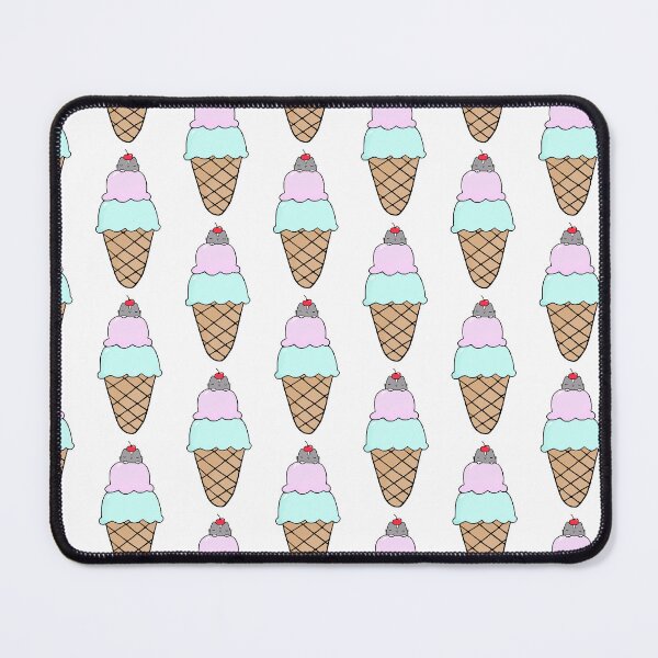 Item preview, Ice Cream Cone Kitty Cherry On Top designed and sold by Stacey Roman.