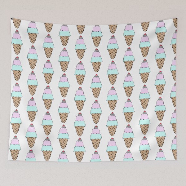 Item preview, Ice Cream Cone Kitty Cherry On Top designed and sold by Stacey Roman.