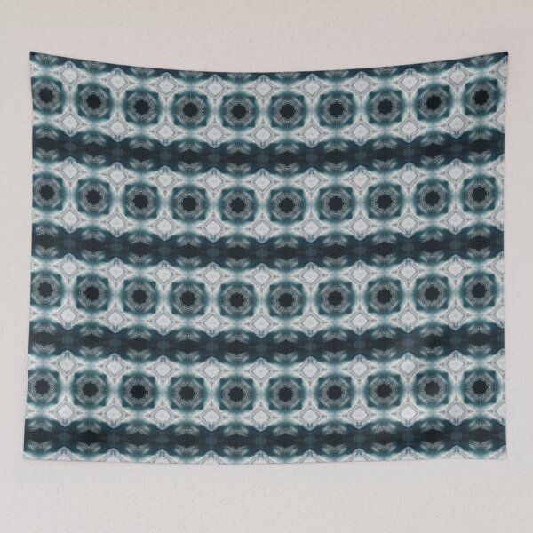 Item preview, Forged By The Sea Ocean Tessellation Art 48 designed and sold by Shape-And-Color.