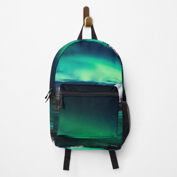 Item preview, Northern Lights Over A Mountain Lake designed and sold by Taceo10.