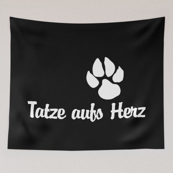 Item preview, paw on the heart designed and sold by dog-shirt.