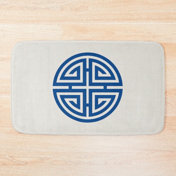 Item preview, Four Blessings, Indigo, blue, white, Chinese Good Luck Symbol, Lucky Charm designed and sold by nitty-gritty.