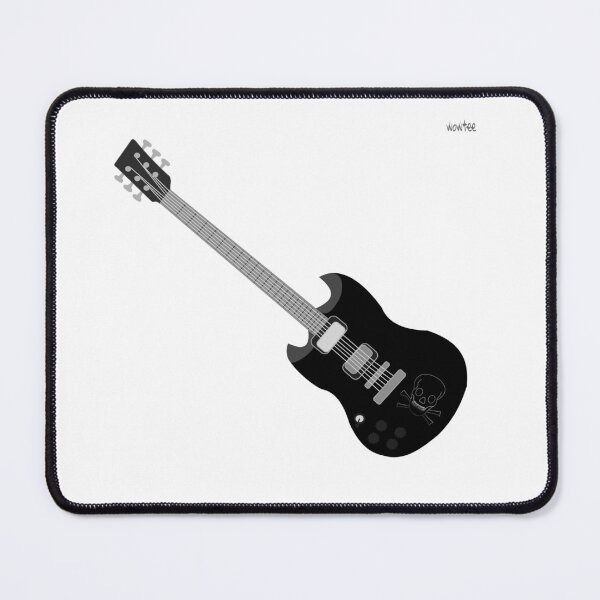 Item preview, Left-handed black guitar designed and sold by wowitsmytshirt.