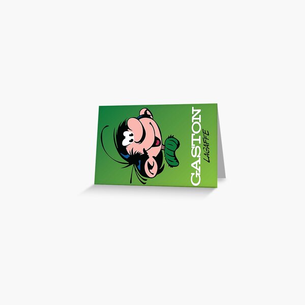 "Gaston Goof Green Face" Greeting Card for Sale by CyberGirlz Redbubble