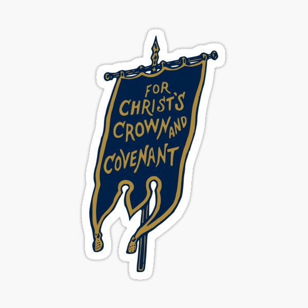 Vista previa del artículo con la obra «Por la corona y el pacto de Cristo», diseñado y vendido por thesalleyhouse.