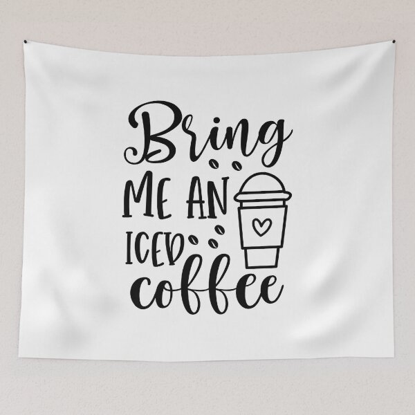Item preview,  bring me an iced coffee designed and sold by AdelDa19.