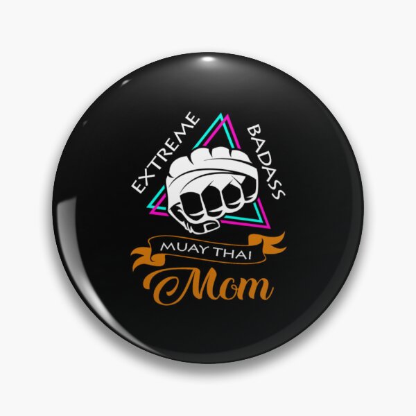 Item preview, Muay thai boxing self defense mom mom mom7 designed and sold by trackitpher.