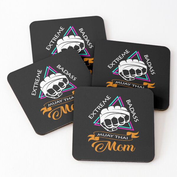 Item preview, Muay thai boxing self defense mom mom mom7 designed and sold by trackitpher.