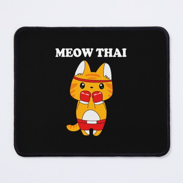Item preview, Muay Thai Cat Meow Thai Kickboxing Thai Boxing17 designed and sold by trackitpher.