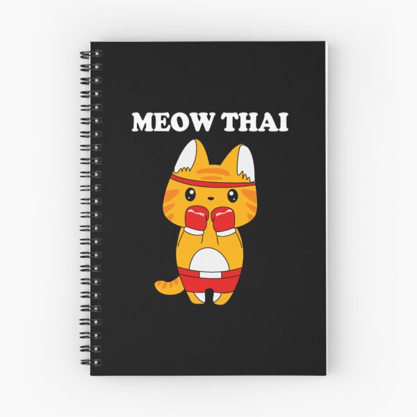 Item preview, Muay Thai Cat Meow Thai Kickboxing Thai Boxing17 designed and sold by trackitpher.