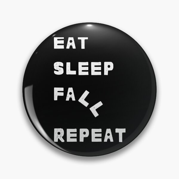 Item preview, Eat Sleep Fall Repeat  designed and sold by ArtPowerGraphic.