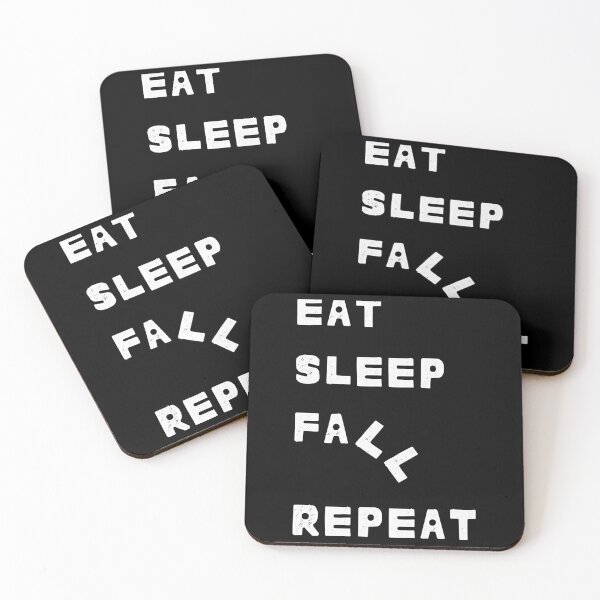 Item preview, Eat Sleep Fall Repeat  designed and sold by ArtPowerGraphic.