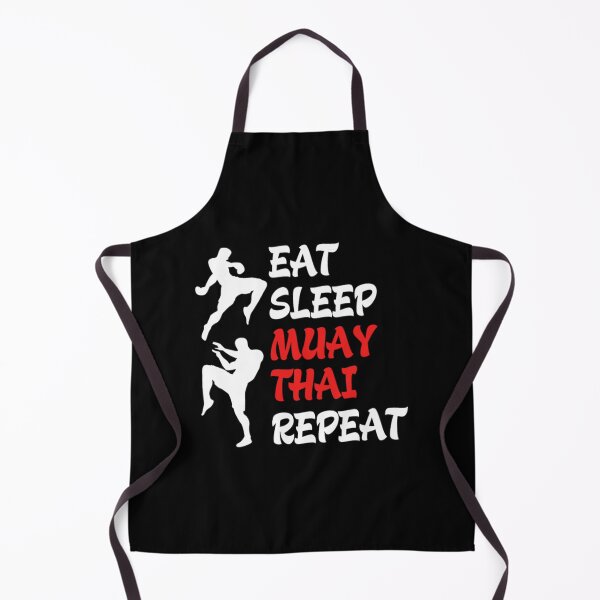 Item preview, Muay Thai Eat Sleep Repeat Thai Boxing Kickboxing15 designed and sold by trackitpher.