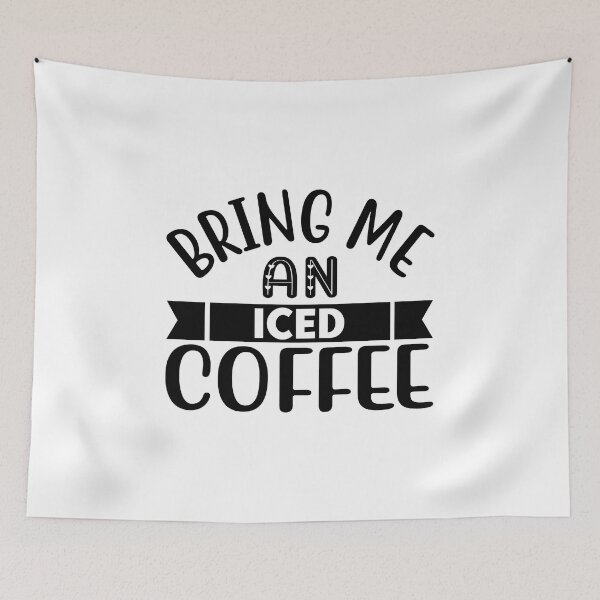 Item preview, bring me an iced coffee designed and sold by AdelDa19.