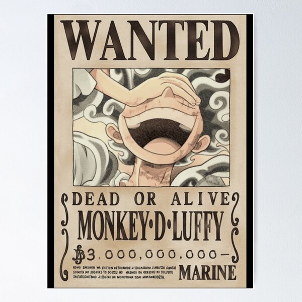 Monkey D. Luffy #62 Art Print