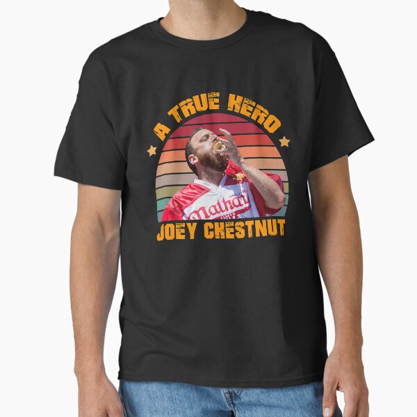 Item preview, Joey Chestnut A True Hero Artwork designed and sold by vntgxprss.