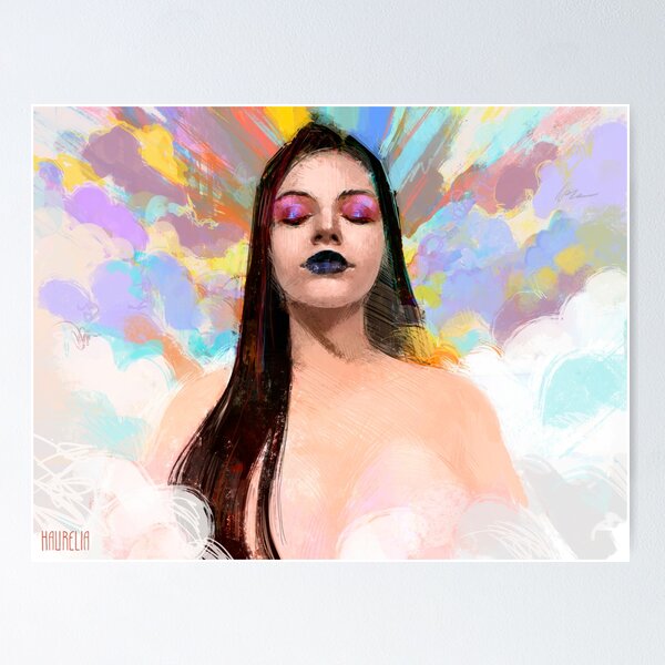 Rainbow Soul Girl Poster