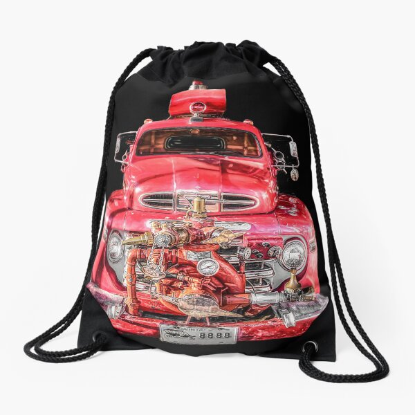 Vintage Drawstring Bag