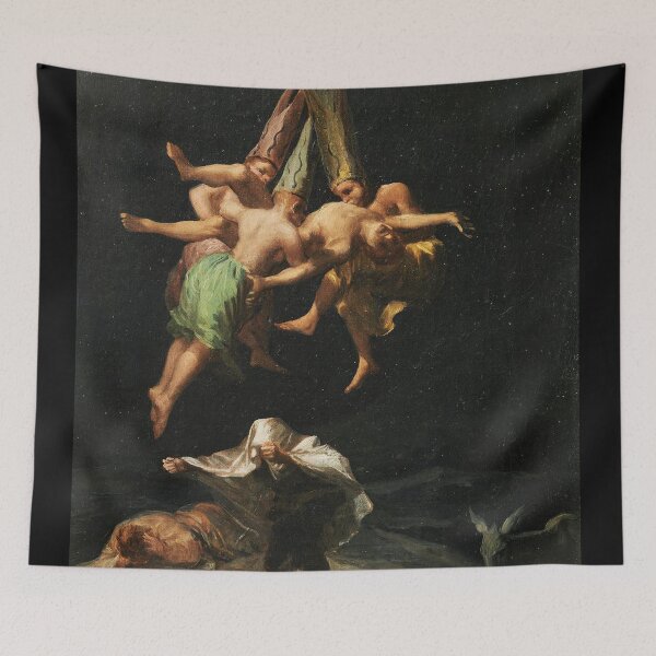 Item preview,  Witches In The Air Vuelo de brujas - Francisco de Goya designed and sold by Vintage Designs +.