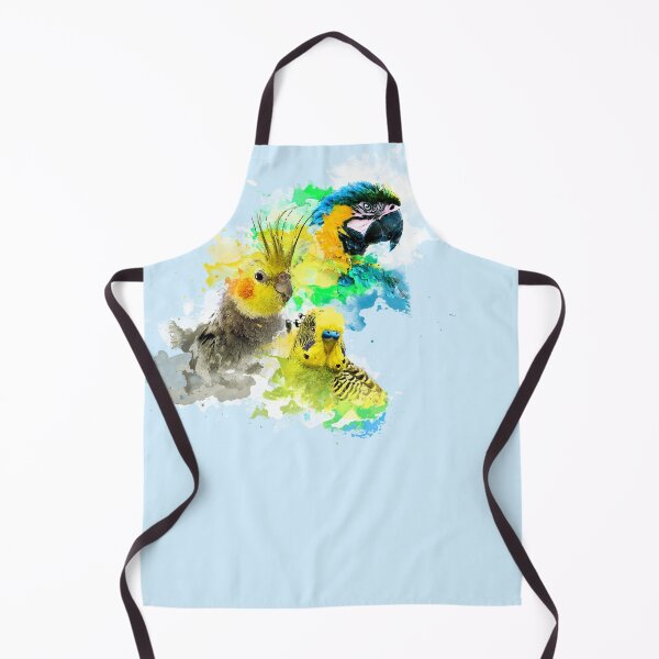 Item preview, Watercolor Splash Parrot Bird Family Light Background designed and sold by Alienphysique.