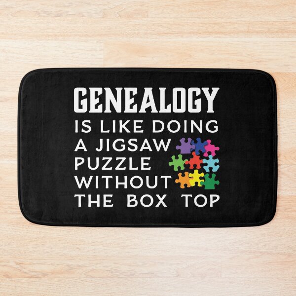 Item preview, Genealogy Is Like Doing A Jigsaw Puzzle  - Family History designed and sold by DPattonPD.